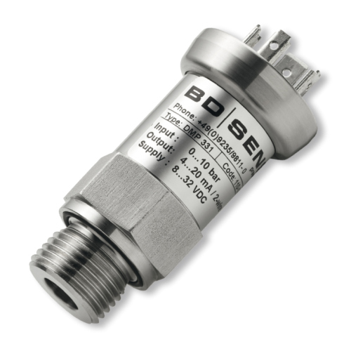 Gas Tank and Diesel Tank to detect Oil Fuel NPT1/4 Pressure Transmitter，3 cores Pressure Transducer，5V Pressure Transmitter Pressure Transducer Sensor，Used in Oil Tank 0-0.5MPA 