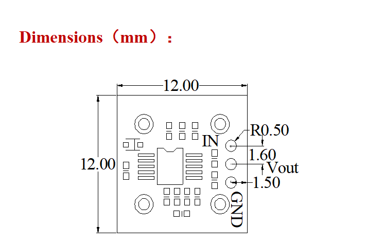 CP-200 overall dimensions